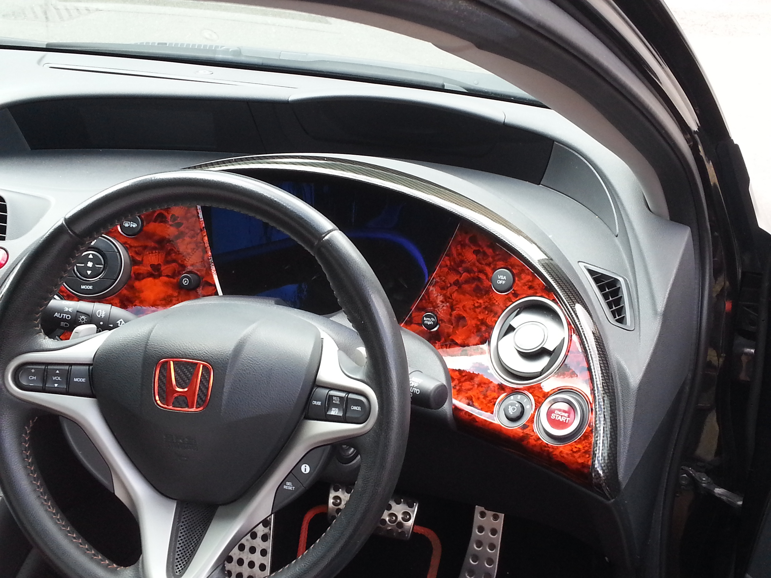 Genuine honda dashboard paint #7